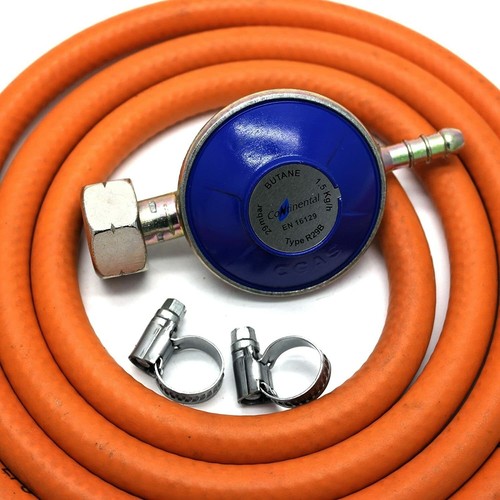 Butane gas regulator with - regulator, 2m