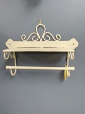 shabby chic Scroll Shelf/Rail