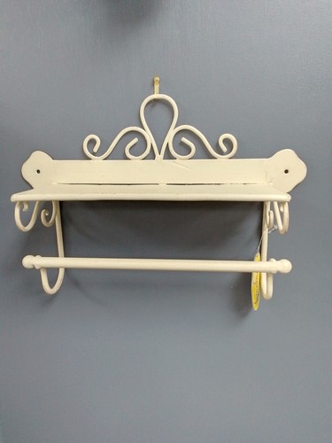 Shabby chic scroll shelf rail - chic,