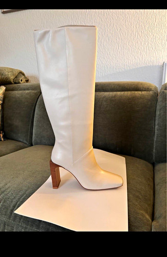 Mango women leather knee - mango,