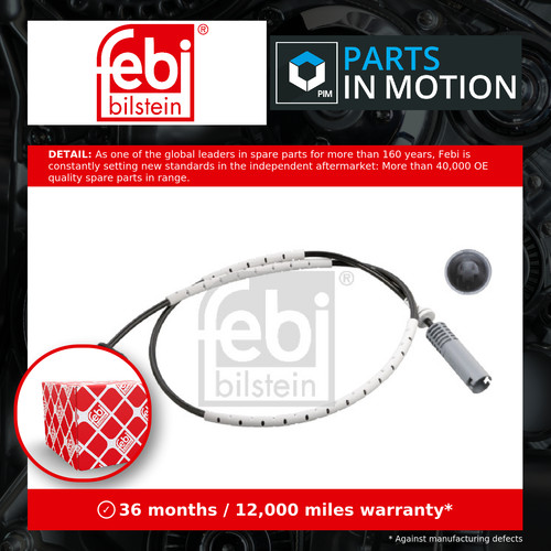Abs sensor rear - abs, or