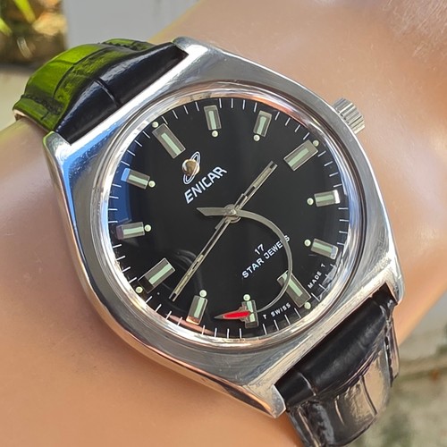 Vintage enicar men manual - vintage, men's
