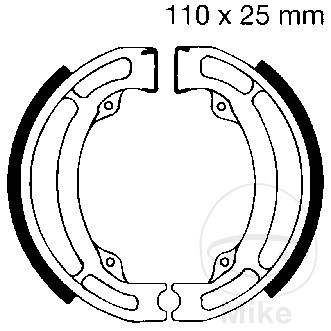 Ebc spring brake shoes - spring,