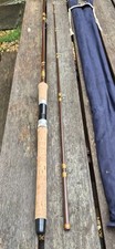 A STUNNING VINTAGE HARDY JET FIBALITE SPINNING ROD 8FT RATED 7/8LB IN COREECTBAG