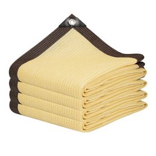 UV  Beige Shade Net Garden Balcony Plant Shed Shade Sail Outdoor Swimming2486