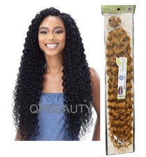 NaturALL SYNTHETIC LONG CURLY HAIR EXTENSION WEAVE -BEACH CURL 30 INCHES