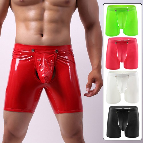 Wet look boxer shiny - boxer,