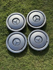 Mercedes-Benz 15” Wheel Trims Set of 4 Genuine (2014010324 / 7275000) W201 W124 