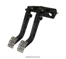 Wilwood Adjustable-Tandem Dual Pedal - Brake / Clutch - Fwd. Swing Mount - 7.0: