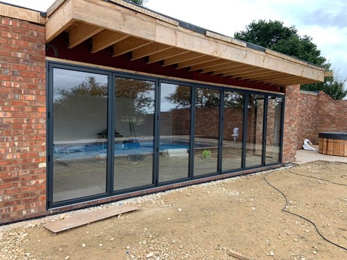 Aliminium folding garden - bi-folding,