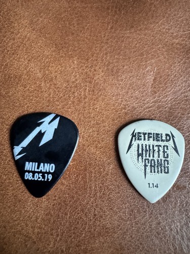Metallica guitar pick hetfield - metallica,