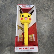 Pokémon "Pikachu" GIANT (12") Pez Candy Roll Dispenser ~  Retired  Edition  2024