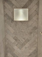 Real polished marble white