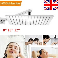 Square Rainfall Shower Head
