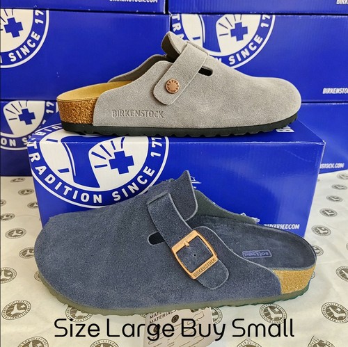 Birkenstock taupe suede - birkenstock,