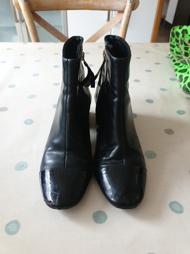 Zara ankle black - ankle, heeled
