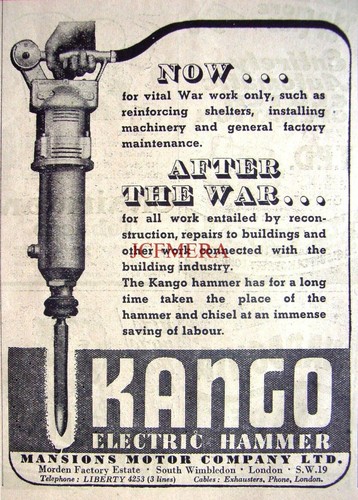 Kango ww2 electric hammer - ww2,