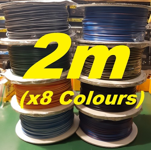 Motorcycle wire 8 - 8, striped
