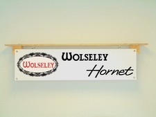 Wolseley Hornet Banner Classic Car Workshop Garage Wall Display