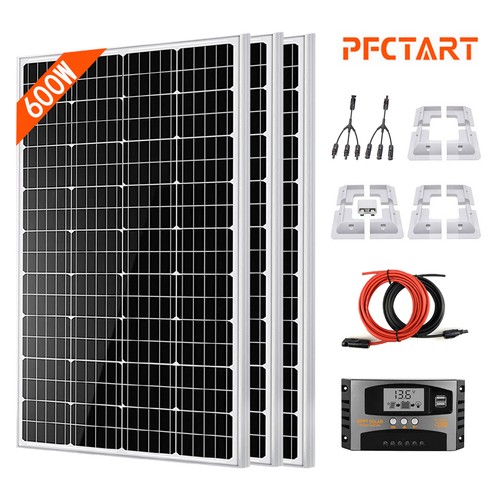 600w solar panel kit 12v - solar,