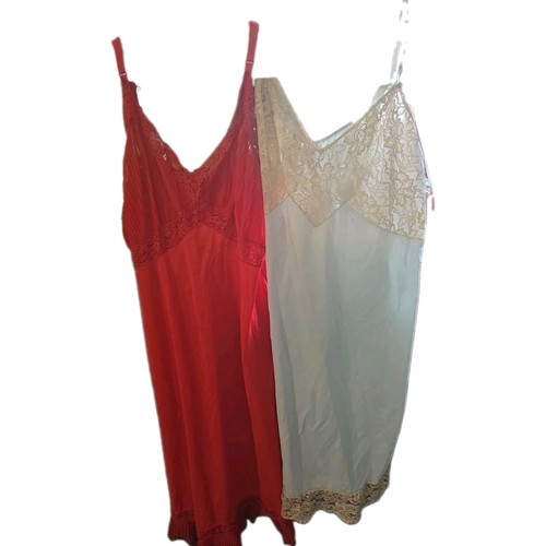 Vintage satin knee length - vintage,