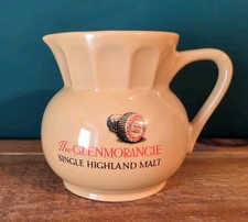 Glenmorangie Single Malt Scotch Whisky Ceramic Water Jug Breweriana Pub Bar