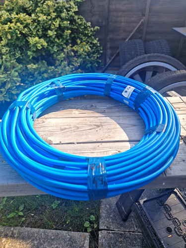 Single core blue - single, cable