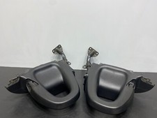 2002 HONDA S2000 AP1 OEM BLACK ROLL HOOP BEHIND SEATS PAIR DRIVER PASSENGER USED
