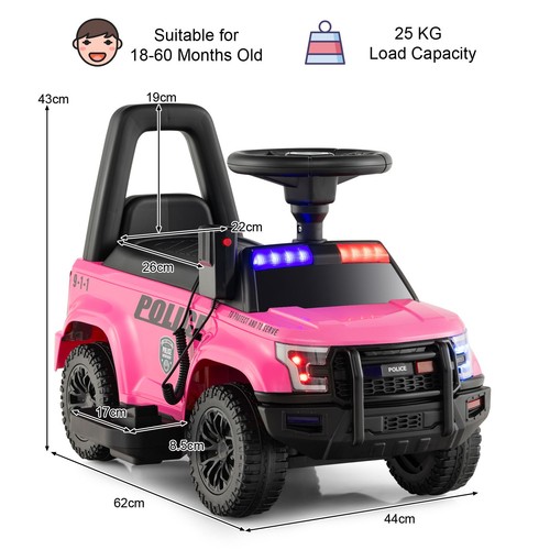 Battery powered police - battery,