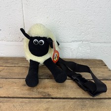 Vintage Shaun The Sheep Bum Bag/Fanny Pack with Strap - Wallace & Gromit Merch