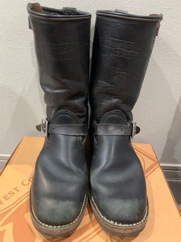 Wesco boots leather black - wesco,