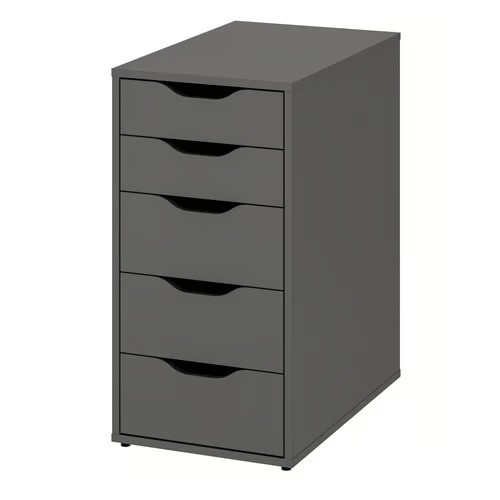 Ikea drawer unit grey office - ikea,
