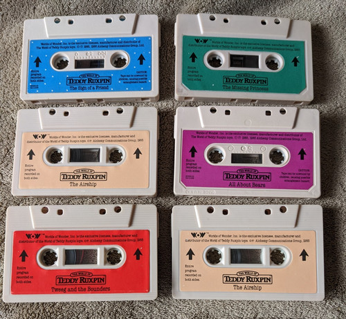 Vintage teddy ruxpin cassette - teddy,