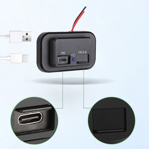 Type qc3 usb phone charge - c,