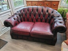 Leather Chesterfield Sofa
