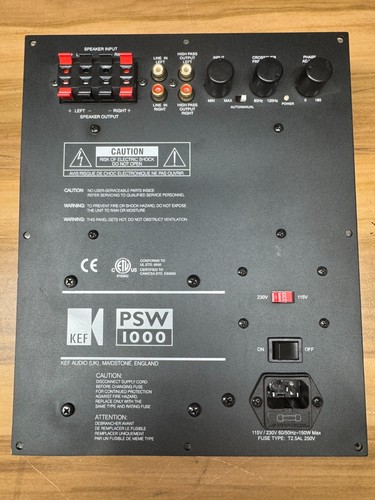 Kef psw1000 sub - kef, complete