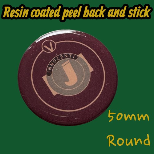Lambretta resin badges - i,