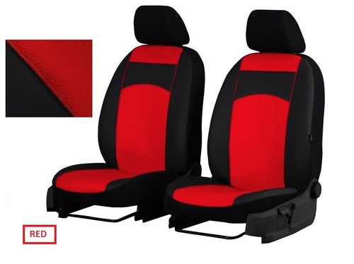 Red eco leather universal - red, eco-leather
