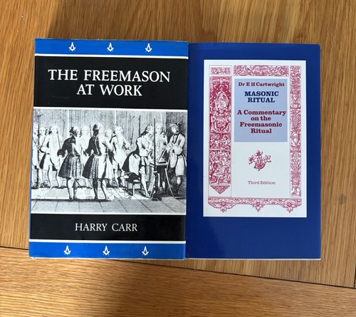 Two hardcover freemason - two,