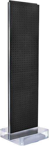Black two sided pegboard - two-sided, floor