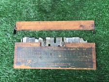 Vintage Stanley Universal Plane No 55 Cutter Set In Origanal Box.