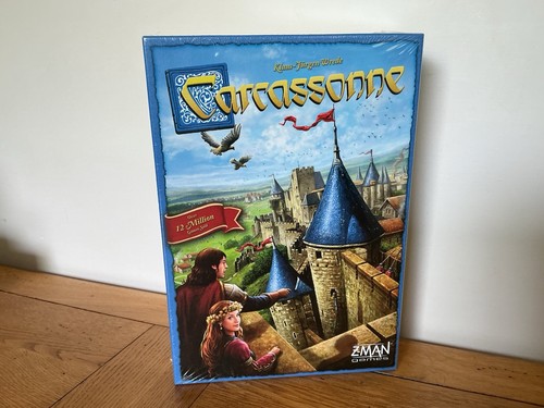 Carcassonne board game man - carcassonne, z-man
