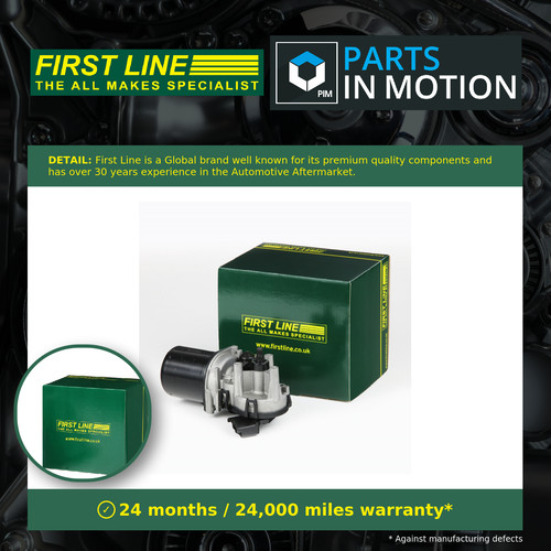 Wiper motor front - front, fwm1005