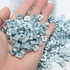 100Pcs T-Slot Square Nut M3-M8