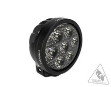 Denali D7 TriOptic LED Light Pod Black Yamaha XT660Z Tenere 2009 - 2016