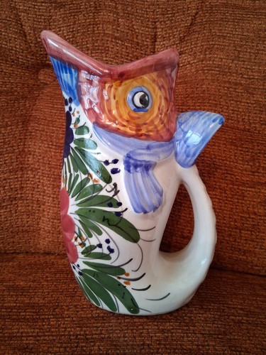 Vintage spanish large fish - large,