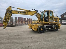 JCB JS175W TAB 360 Wheeled Excavator + Stabilisers Waste/Material/Scrap Handler