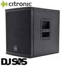 Citronic CASA Active 12" Subwoofer Bass Bin Cabinet Speaker 1400W DJ Disco