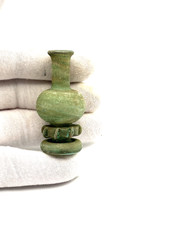 Miniature Green Roman-Style