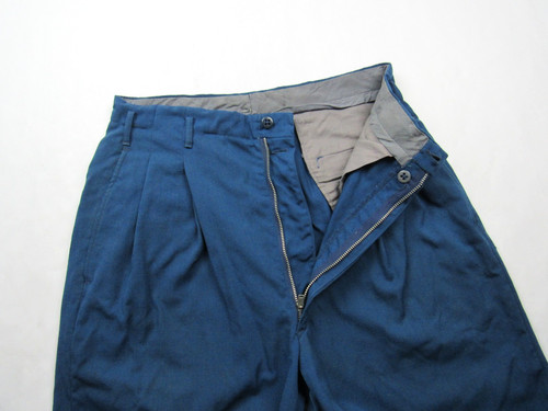 Vtg 1940s blue wool drop - vtg, loop